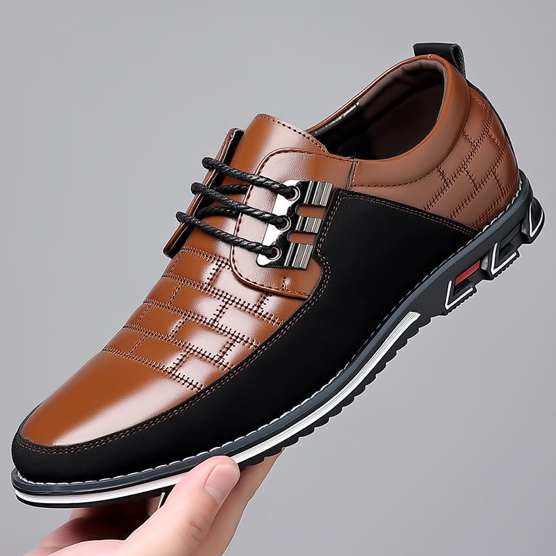 King Klassische Handgefertigte Lederschuhe