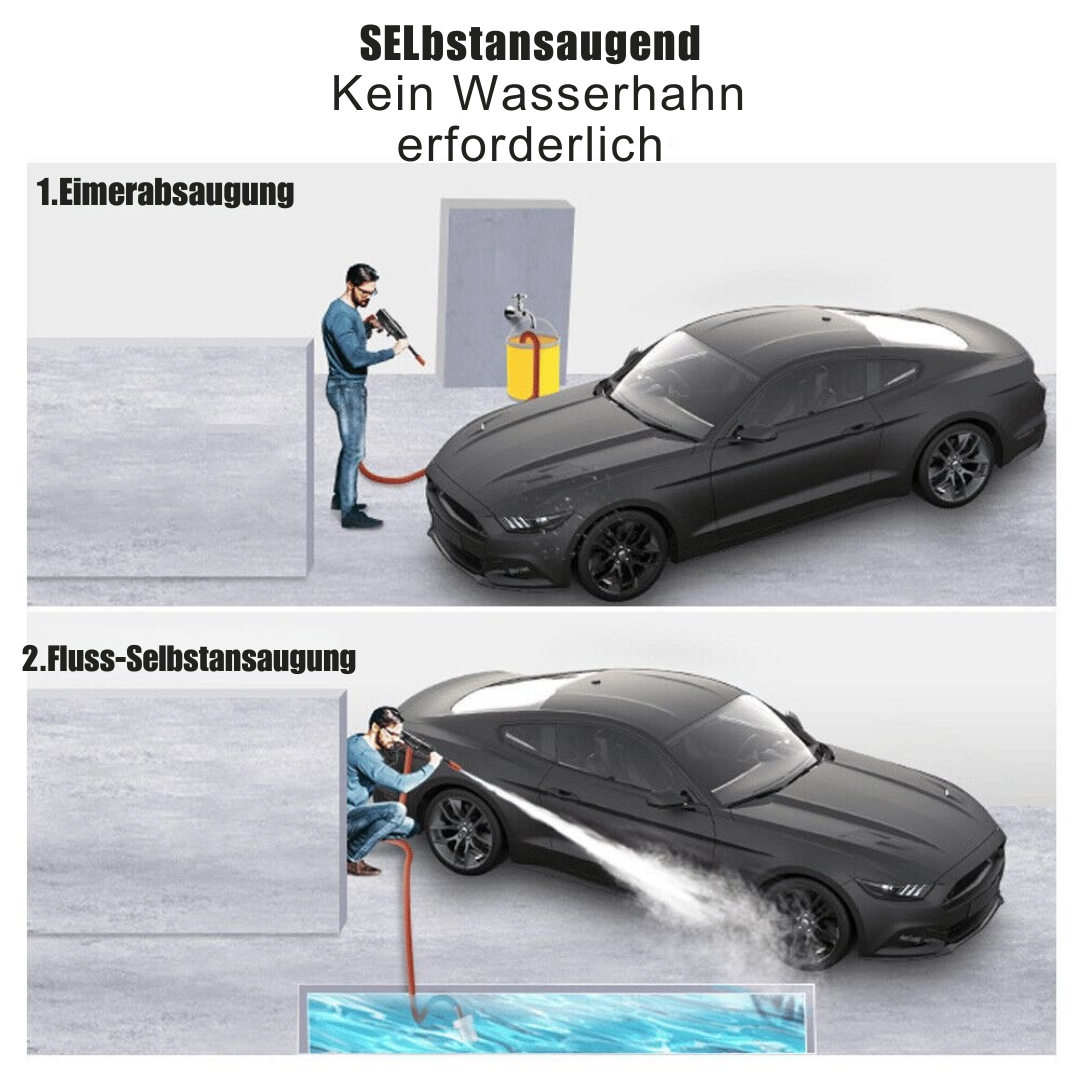King Schnurlos tragbare Hochdruckwassersprühpistole