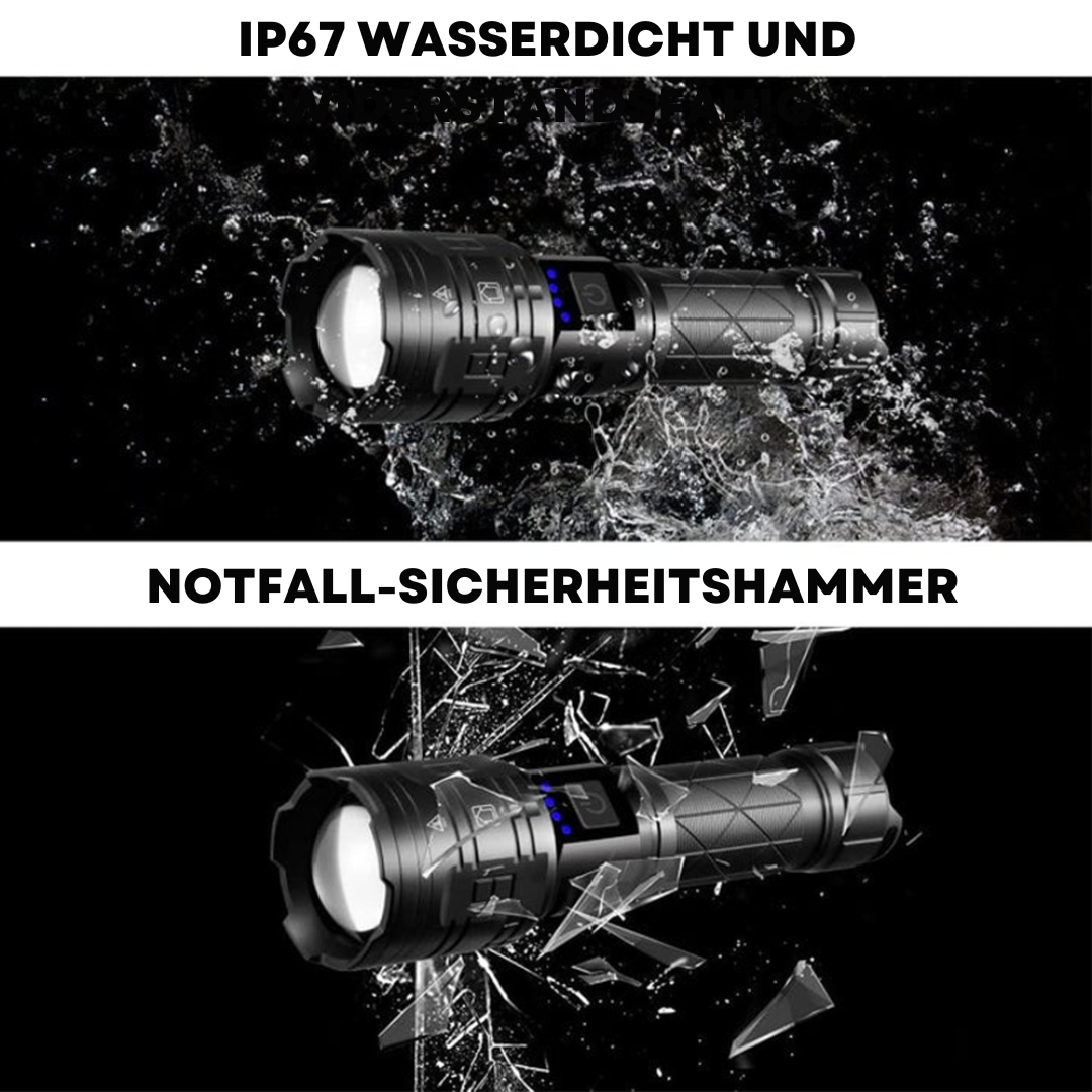 UltraHelle, Zoombare King Shop Taschenlampe