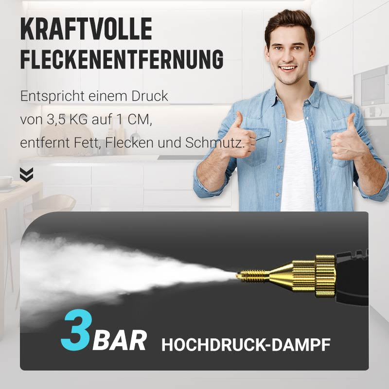King Tragbarer Hochtemperatur-Dampfreiniger