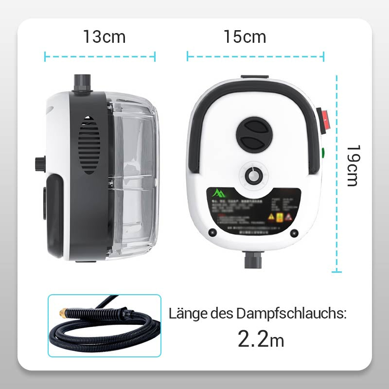King Tragbarer Hochtemperatur-Dampfreiniger