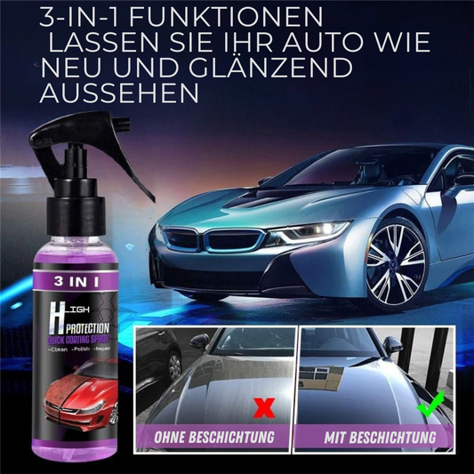 3-in-1 Hochleistungs-Autolack-Spray mit Schutzfunktion + Exklusives Geschenk
