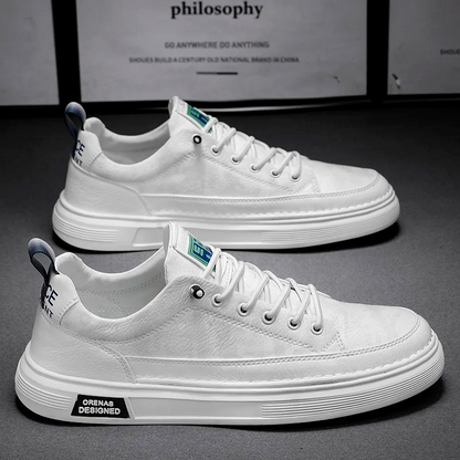 King Shop Britische Echte Leder Freizeitschuhe